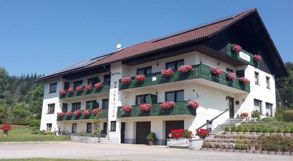 Pension Waldblick Bayerisch Eisenstein Esterno foto